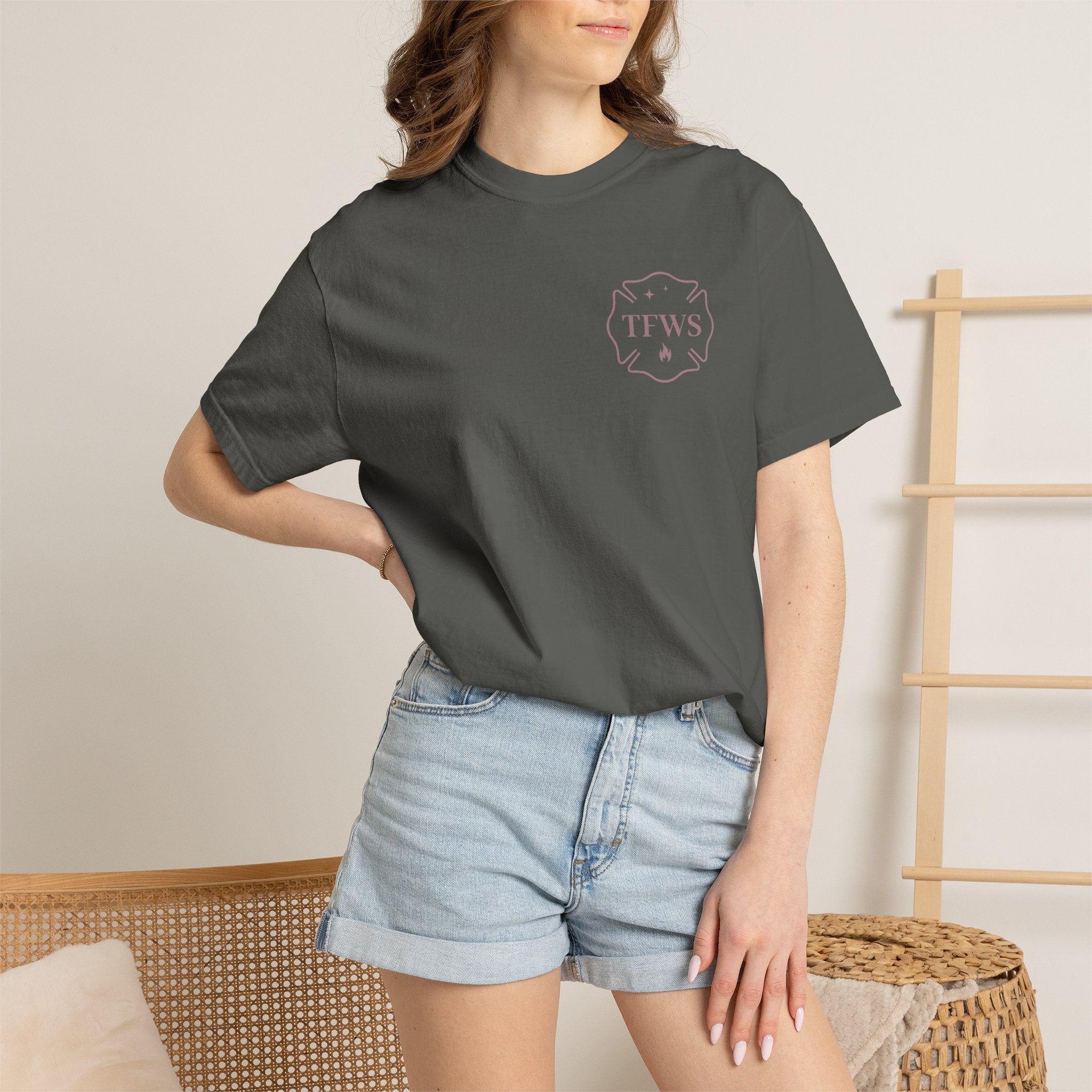 Fire Wife Society T-Shirt | Firefighter Wife Tee