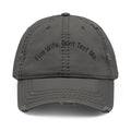 Distressed Dad Hat (Embroidery)